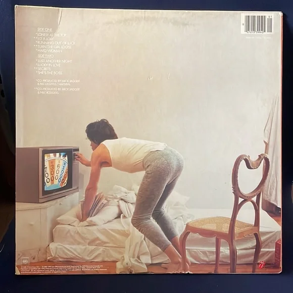 MICK JAGGER SHE'S THE BOSS/PRIMITIVE COOL   VINYL - Picture 2 of 6